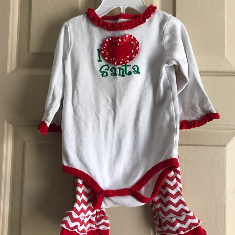 I love Santa Matching set